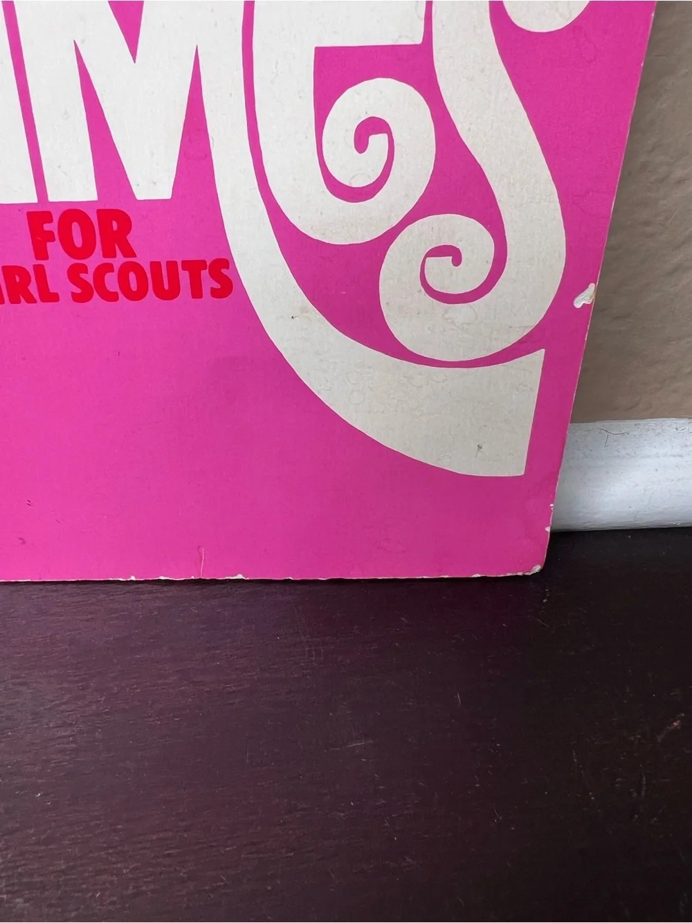 Games for Girl Scouts Book vintage 1969